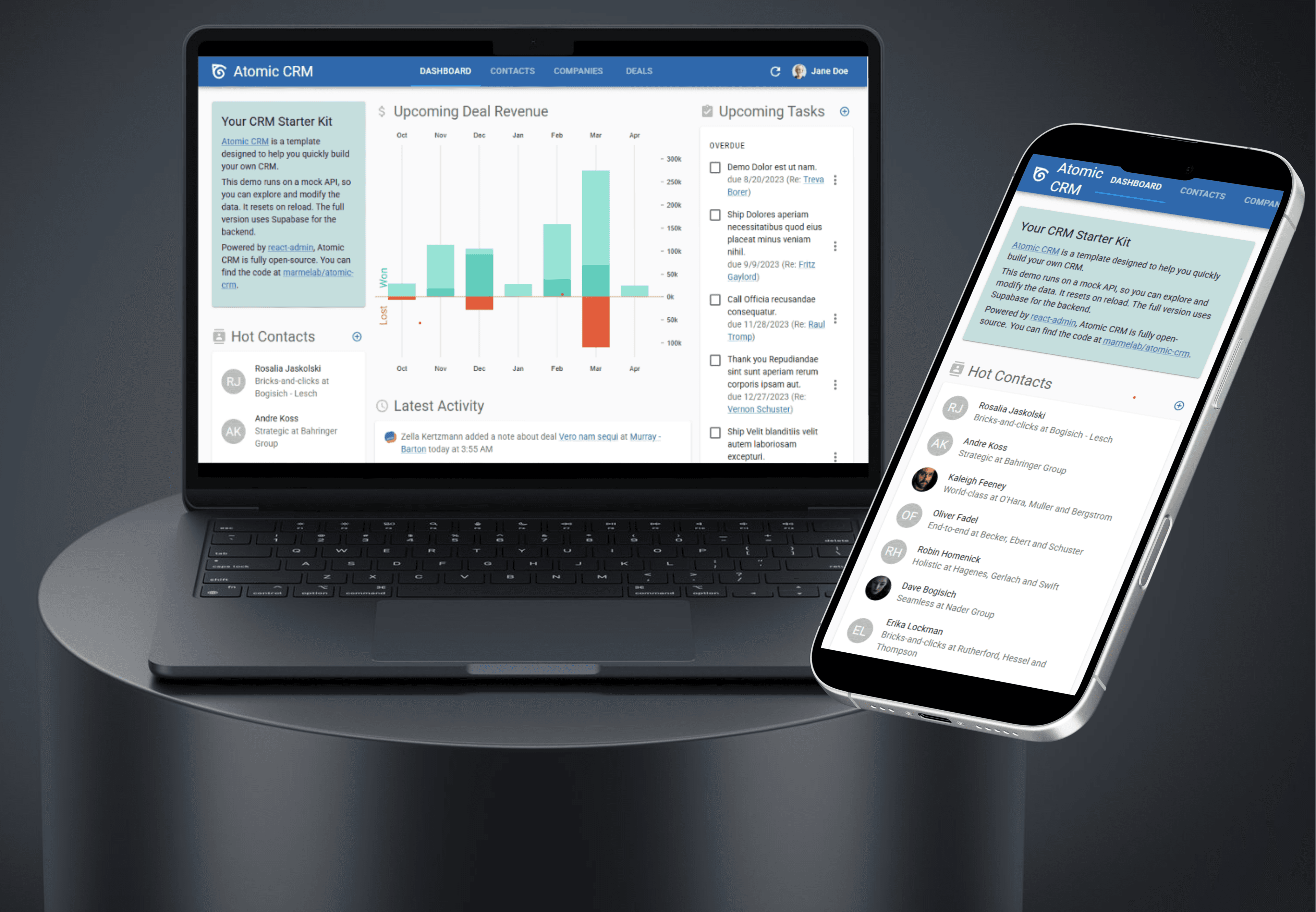Enterprise Multi-Tenant CRM