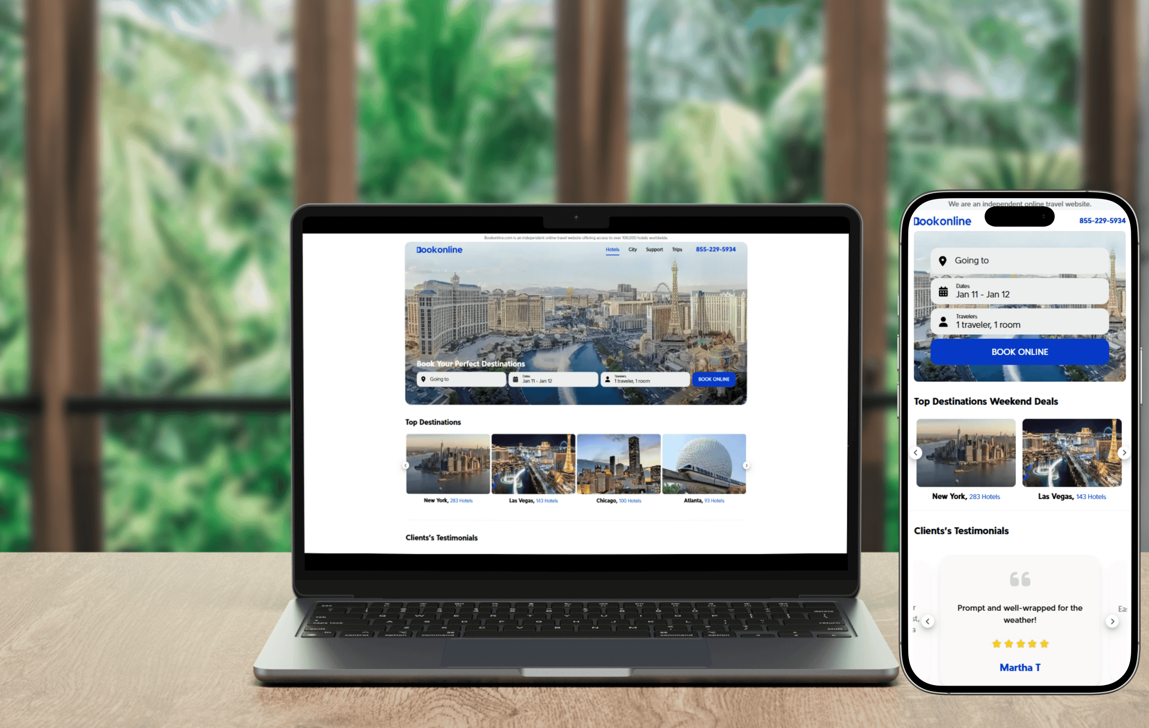 Bookonline - Hotel Booking Platform