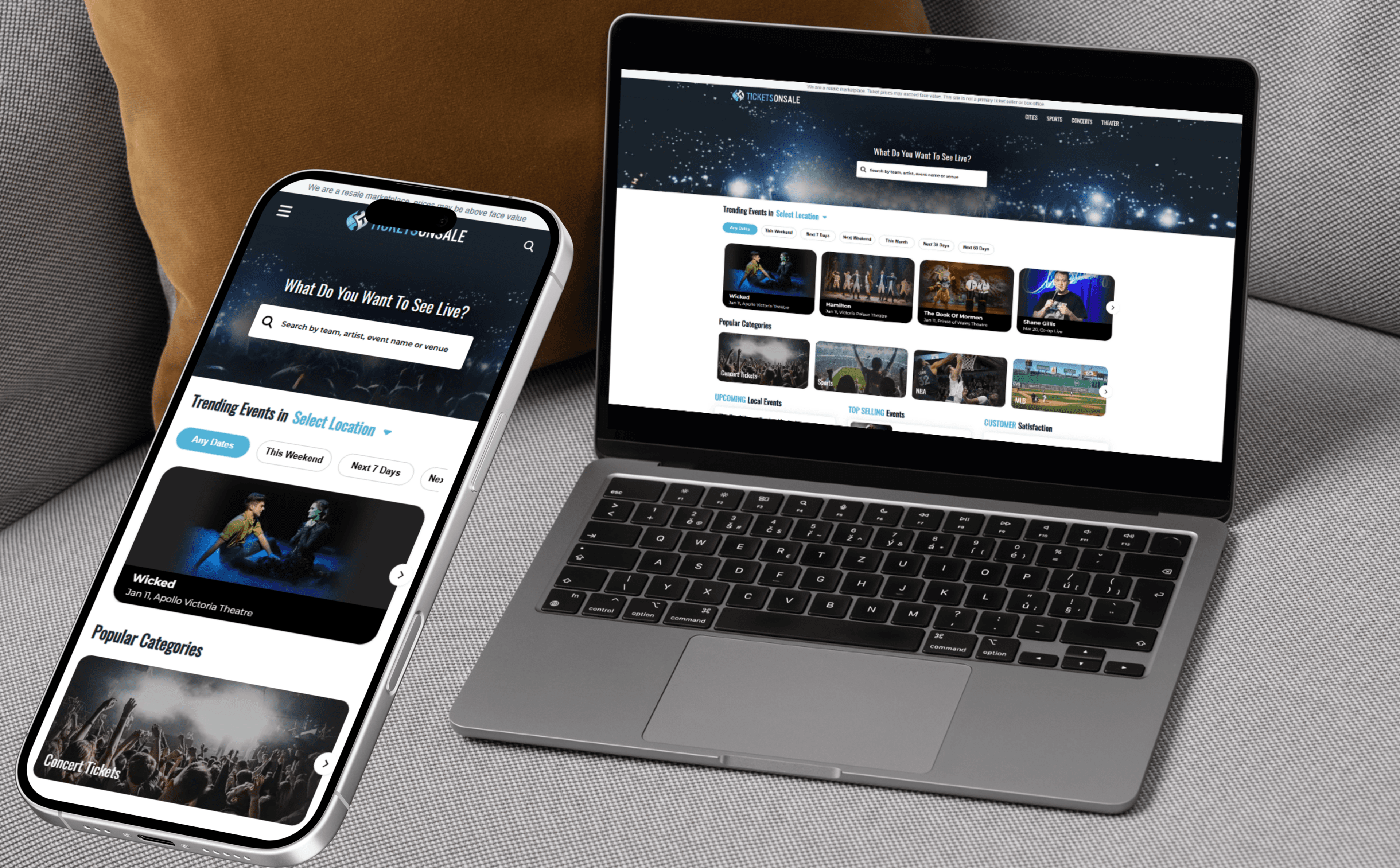 TicketsOnSale - Event Platform